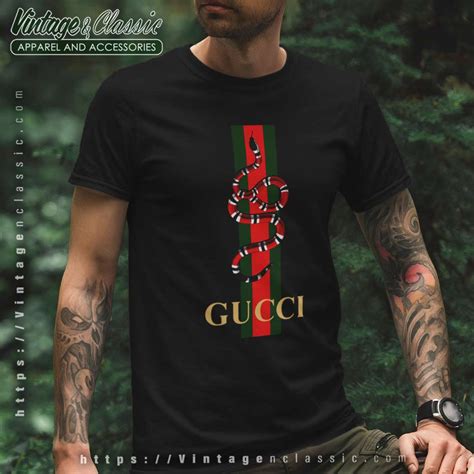 gucci t shirt snake cheap|gucci shirt snake collar.